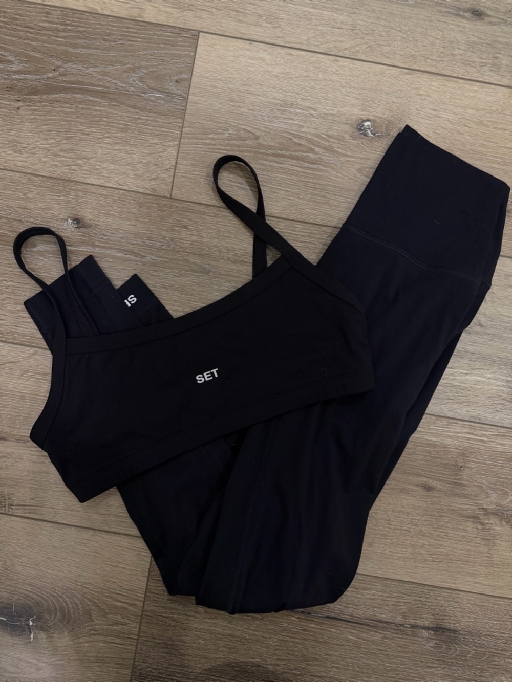 SET Active sport body black set